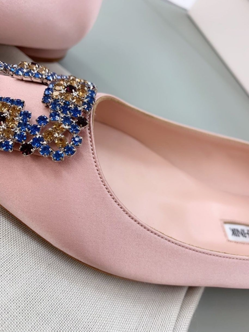 Manolo Blahnik flat shoes